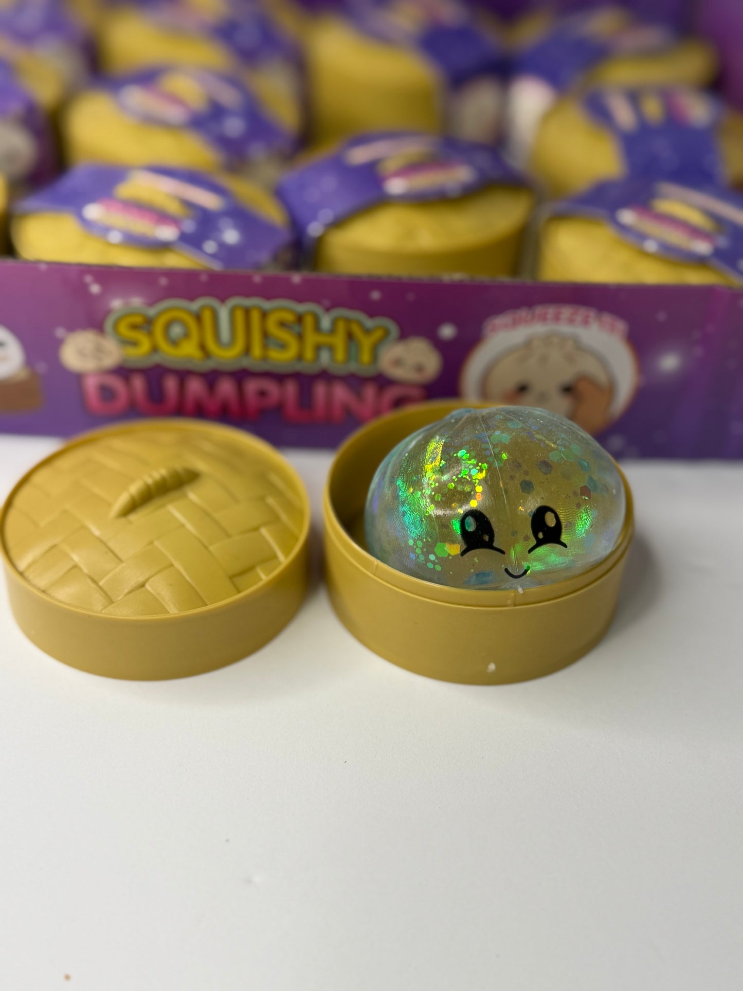 Mini Glitter Dumplings Firm Texture