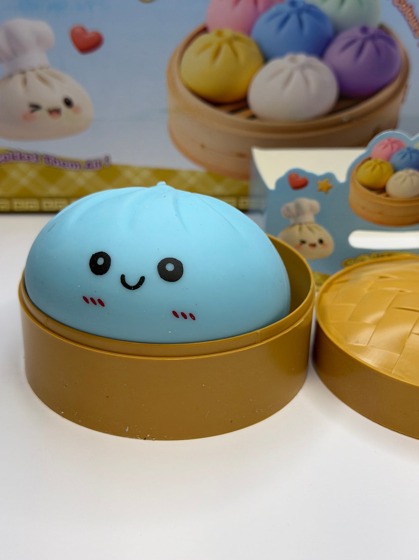 Specific Blue Color Dumpling Squishy