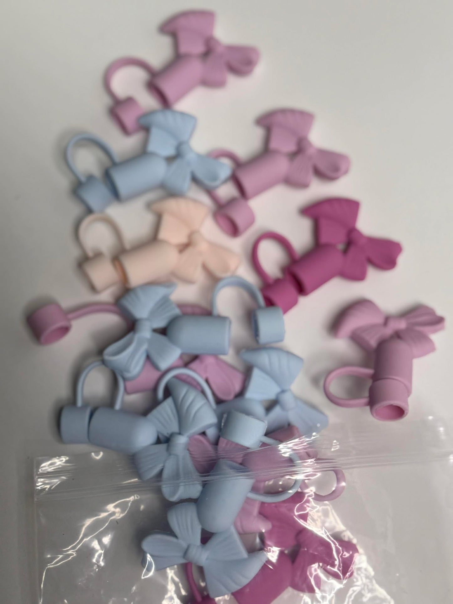 Bow Straw Toppers Package