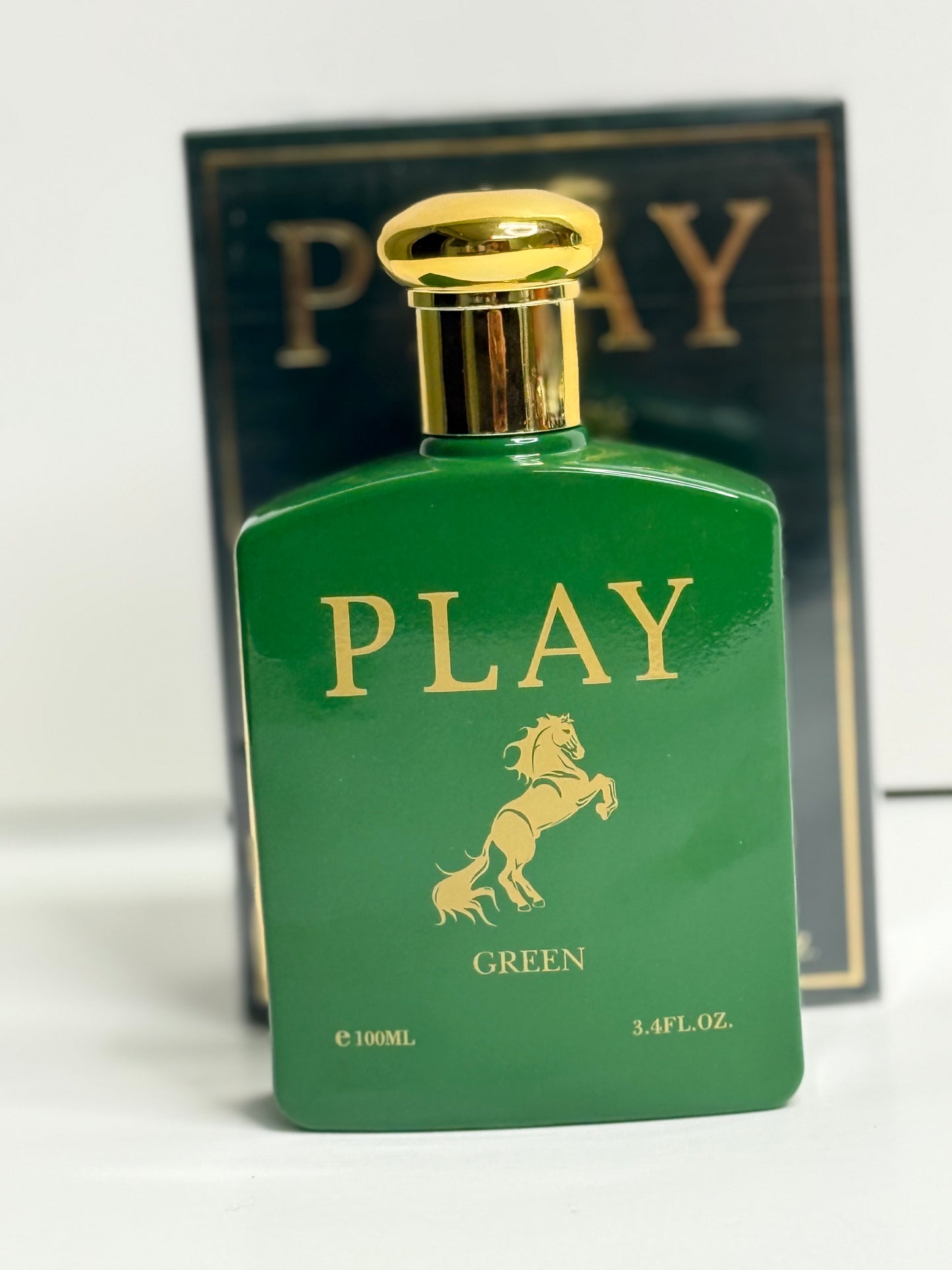 Play Green Cologne for Men 3.4oz/100ml Eau de Toilette