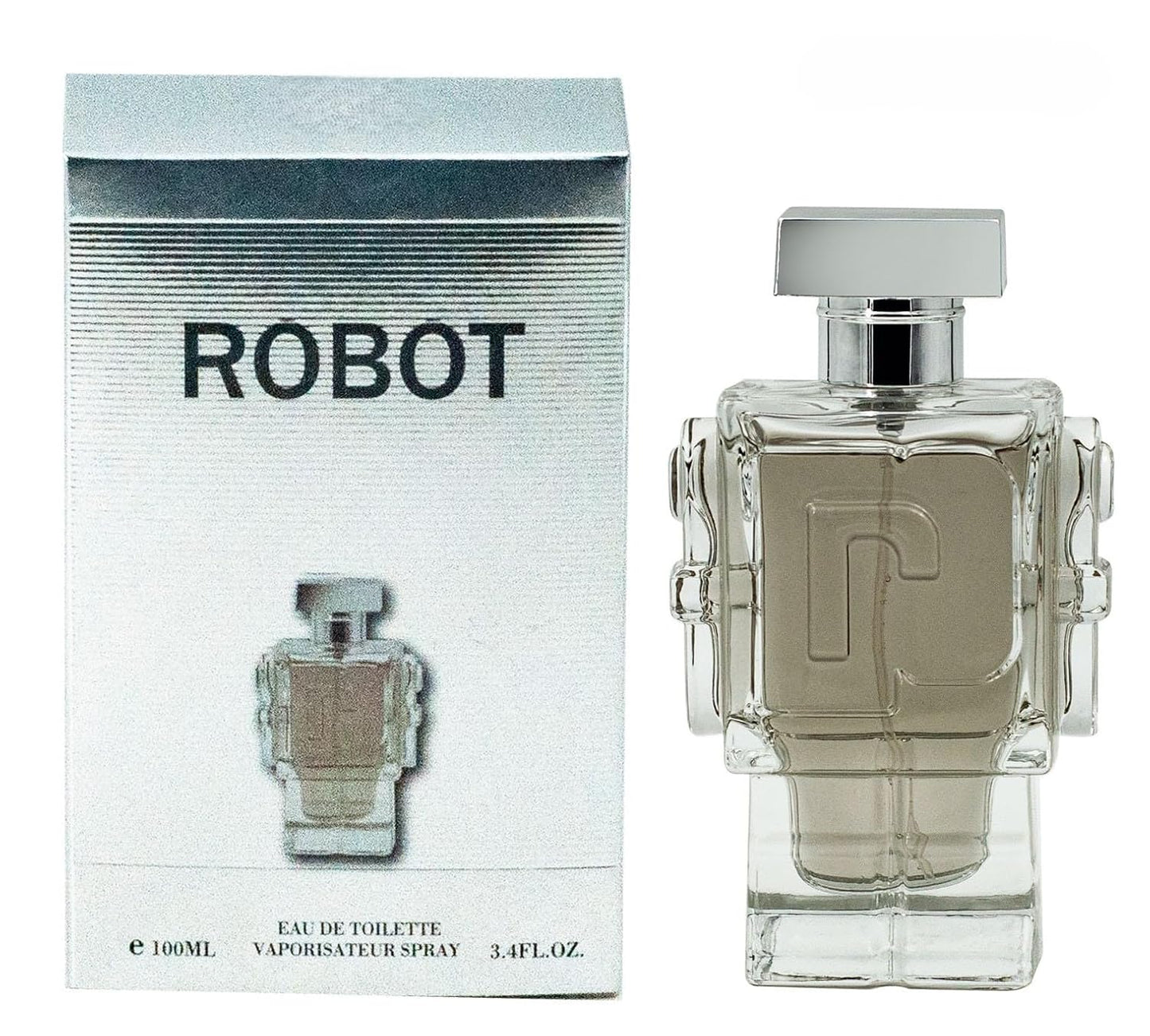 1 PC Robot Cologne Fragrance for Men 100ml/3.4 OZ