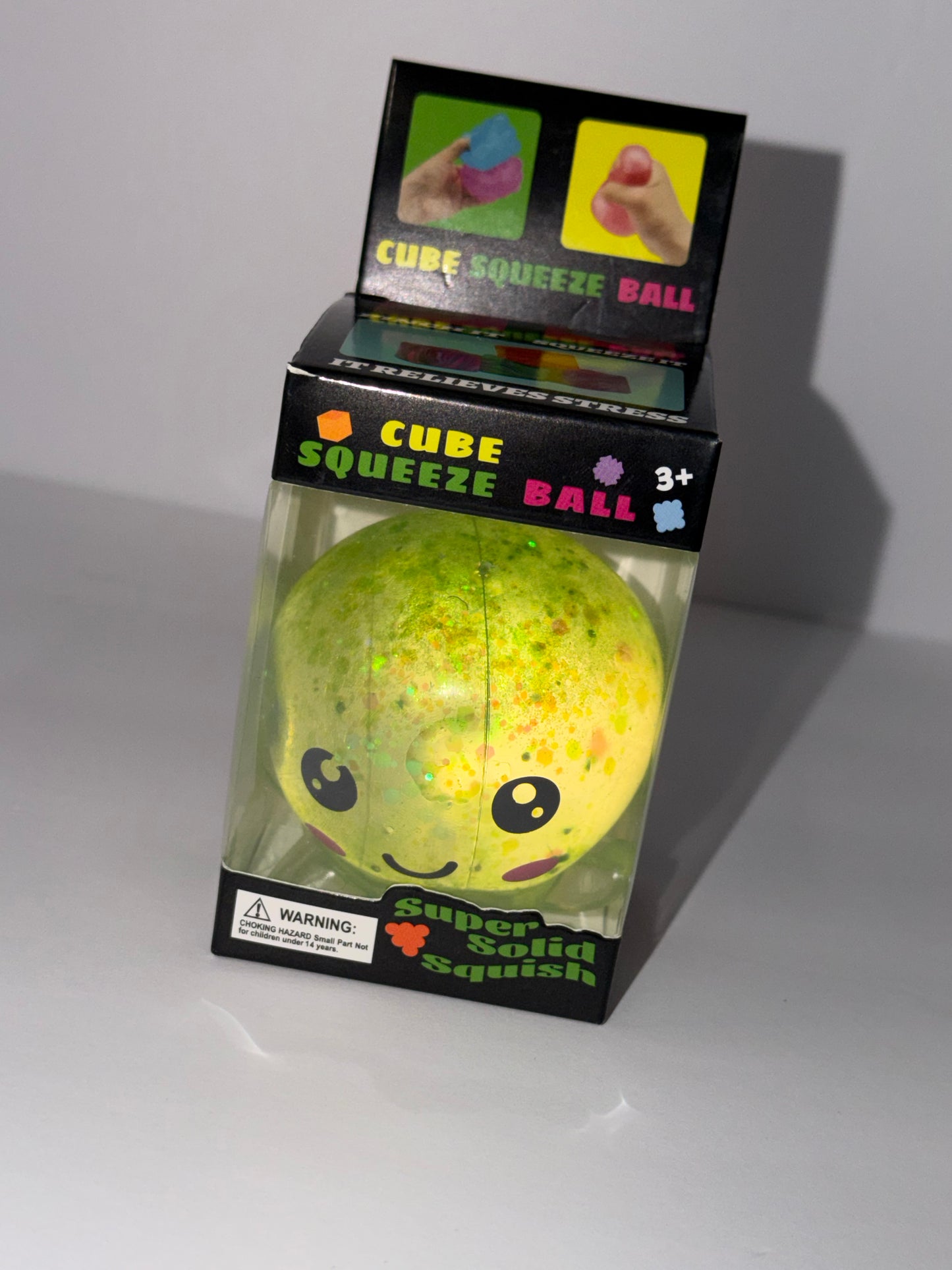 Green Jellyfish Stretchy Stress Ball