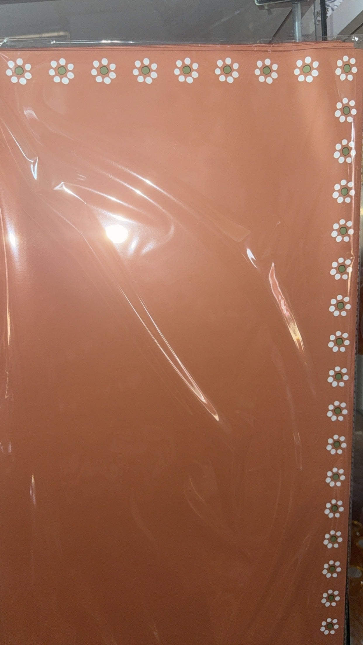 Clay Flower Paper Brown