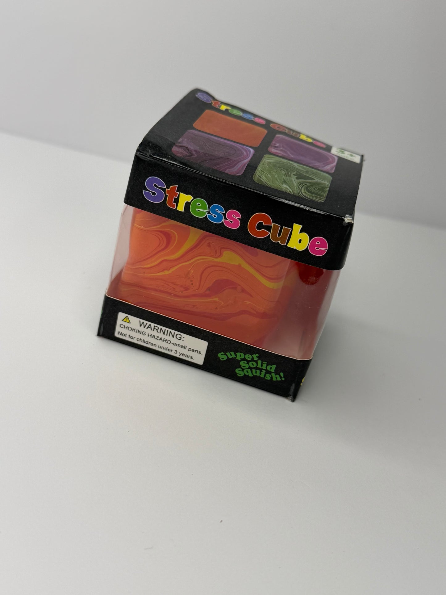 Swirl Lava Cube Firm Stretchy Texture