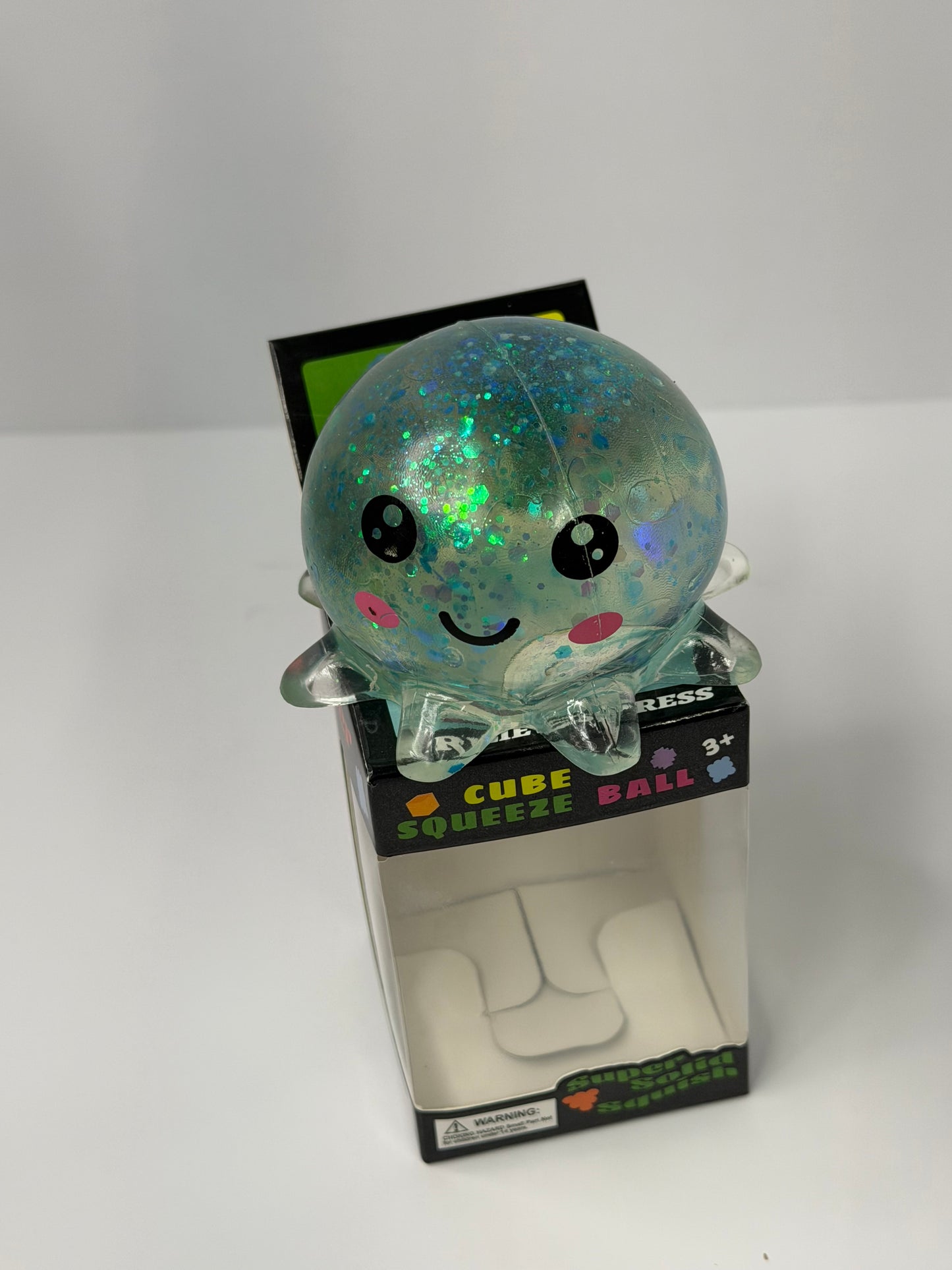 Blue Jellyfish Stretchy Stress Ball