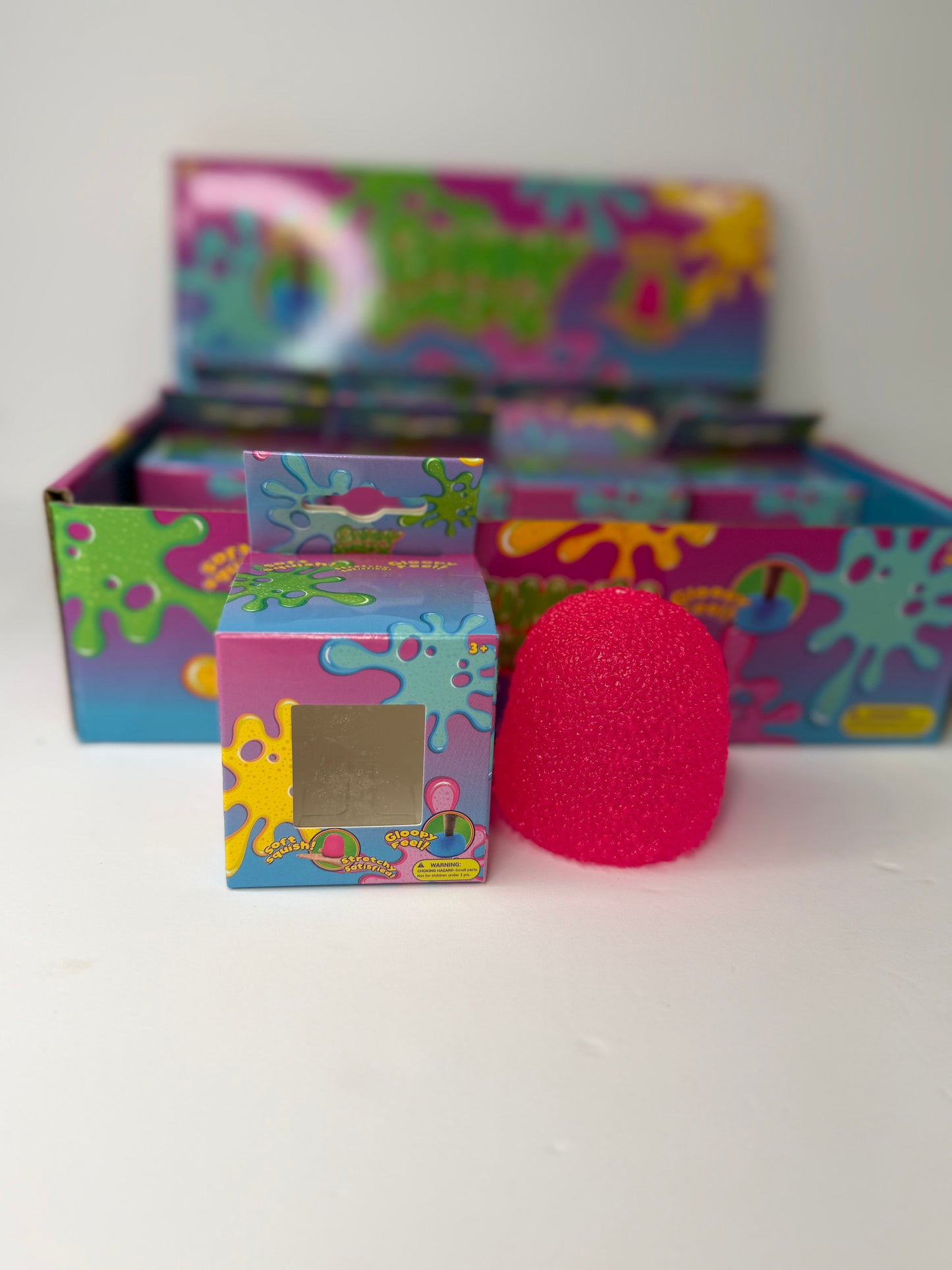 Specific Pink Gumdrop Squishy