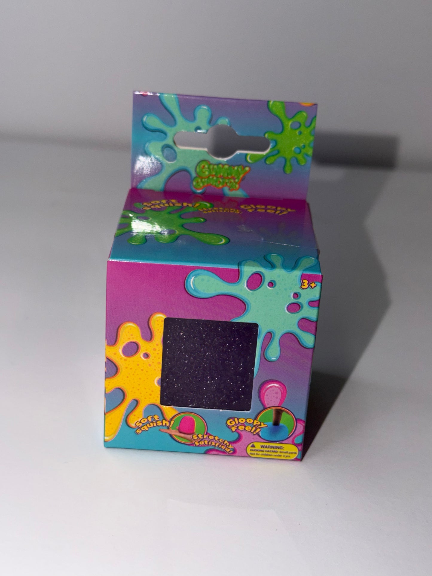 Purple Gummy Textured Stretchy Squishy