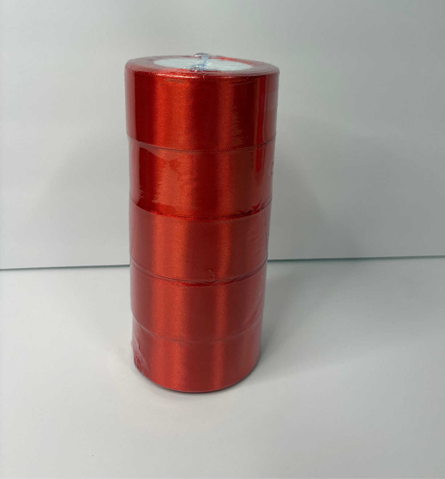 Red Satin Ribbon 5Pcs
