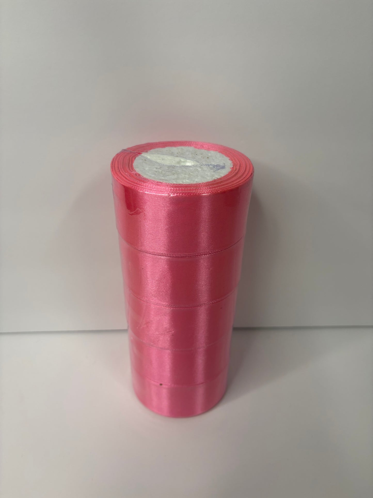 Pink Satin Ribbon 5 PCS