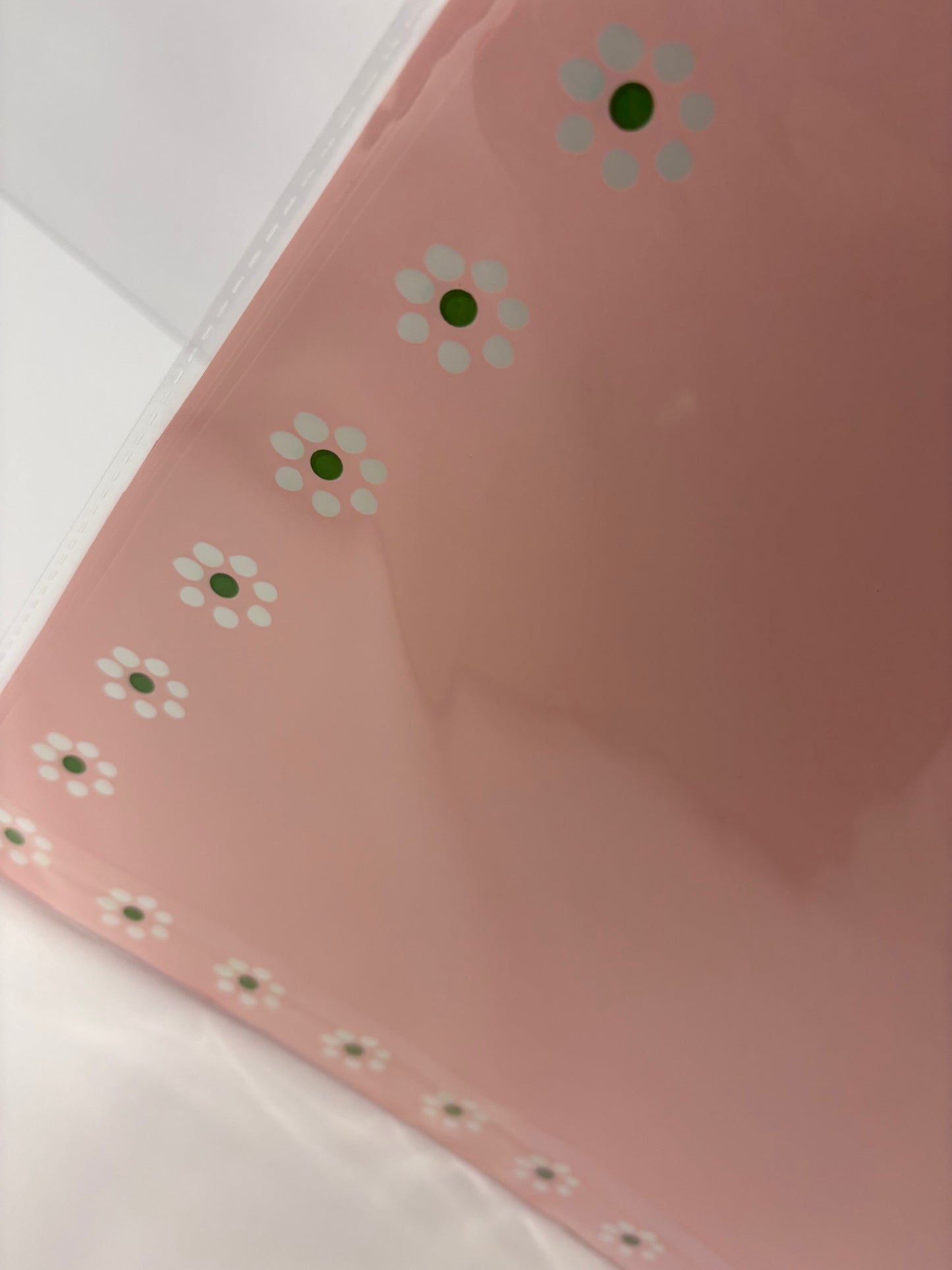 Pink Clay Floral Paper