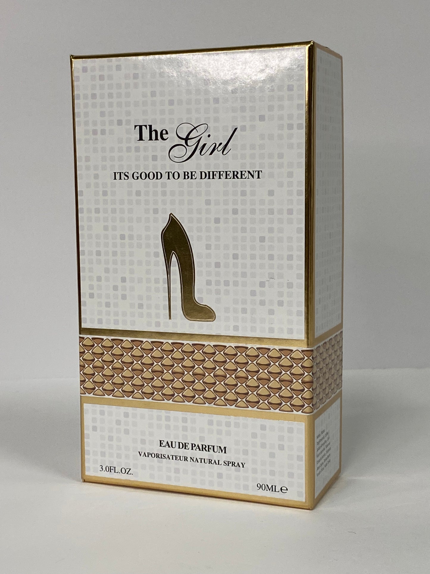 The girl ITS GOOD TO BE DIFFERENT High Heel Perfume