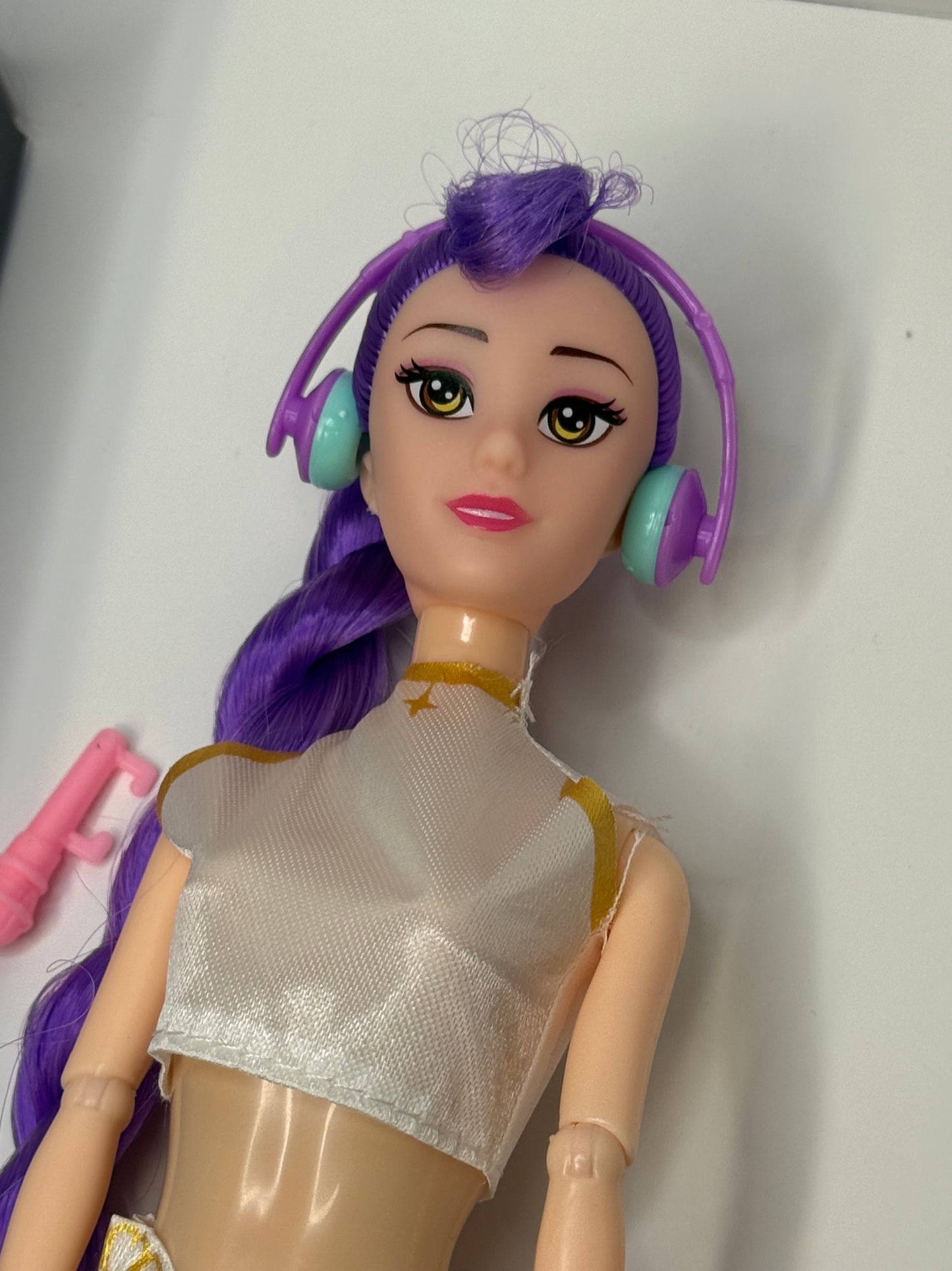 Purple Hair Doll