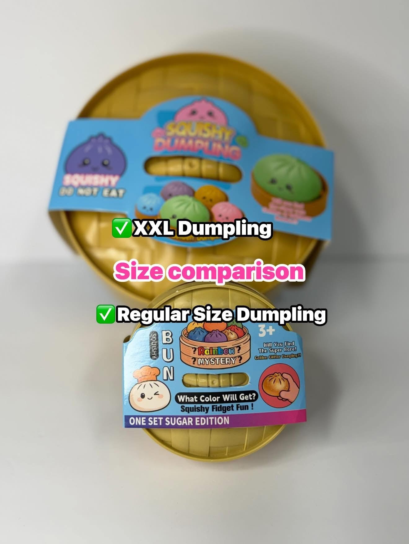 XXL Solid Color Dumpling Big Size