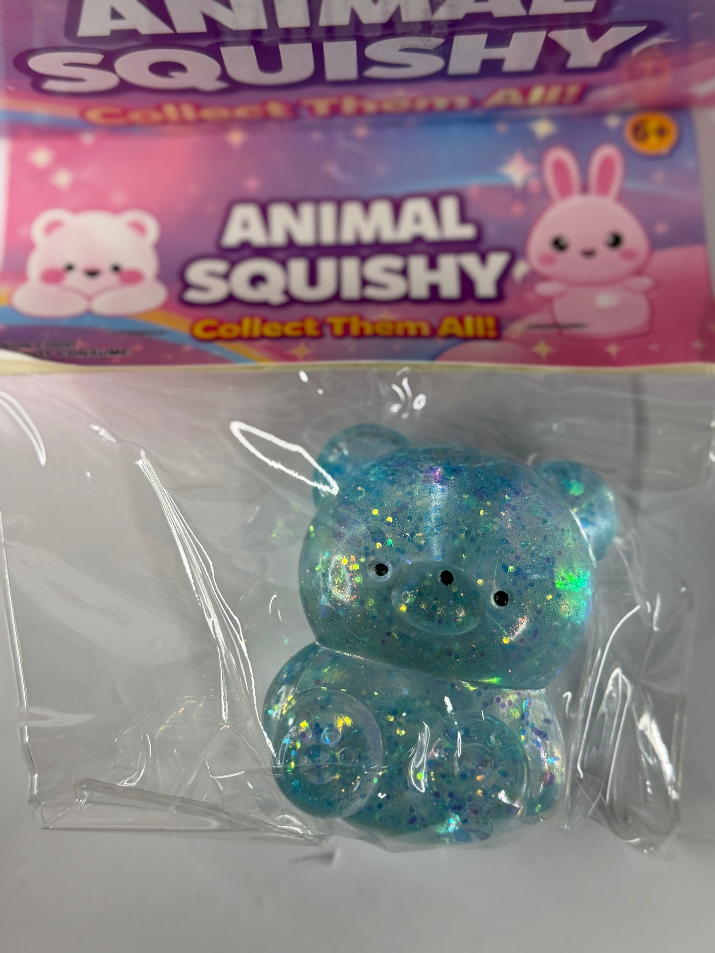 Bear Glitter Squishy (1pc)