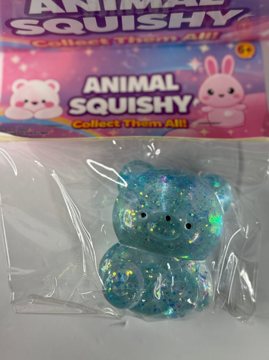 Bear Glitter Squishy (1pc)