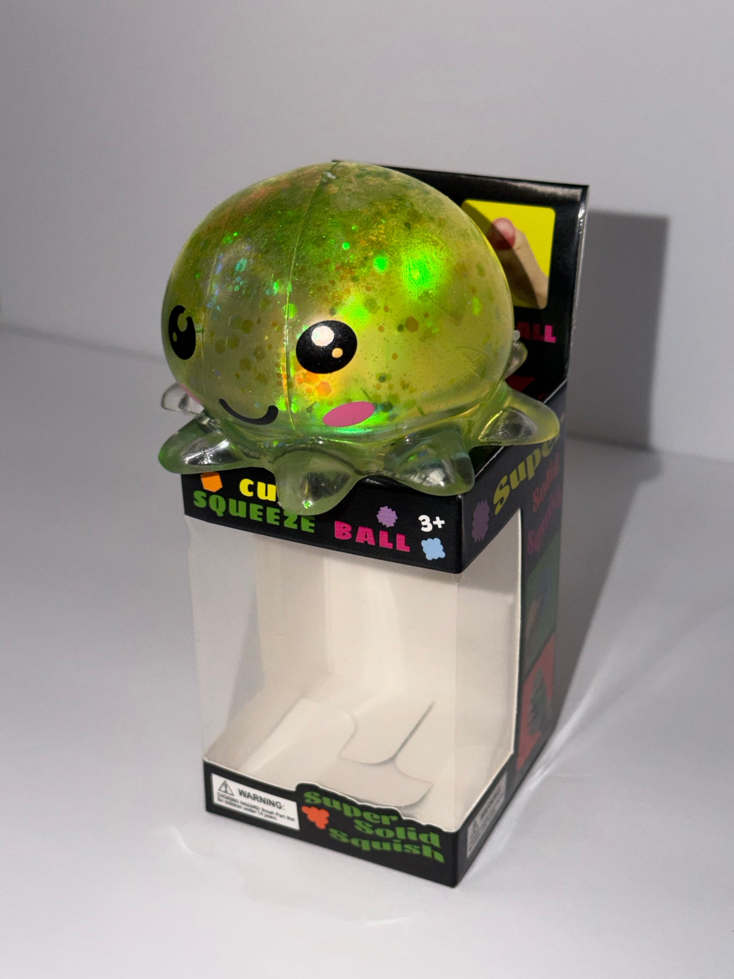 Green Jellyfish Stretchy Stress Ball