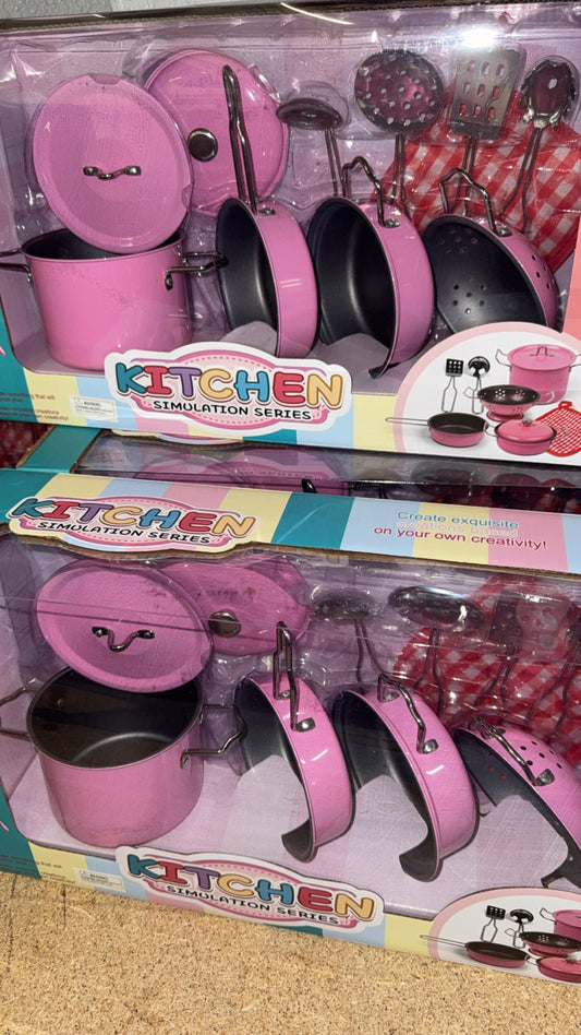Pots & Pans Girl Toy