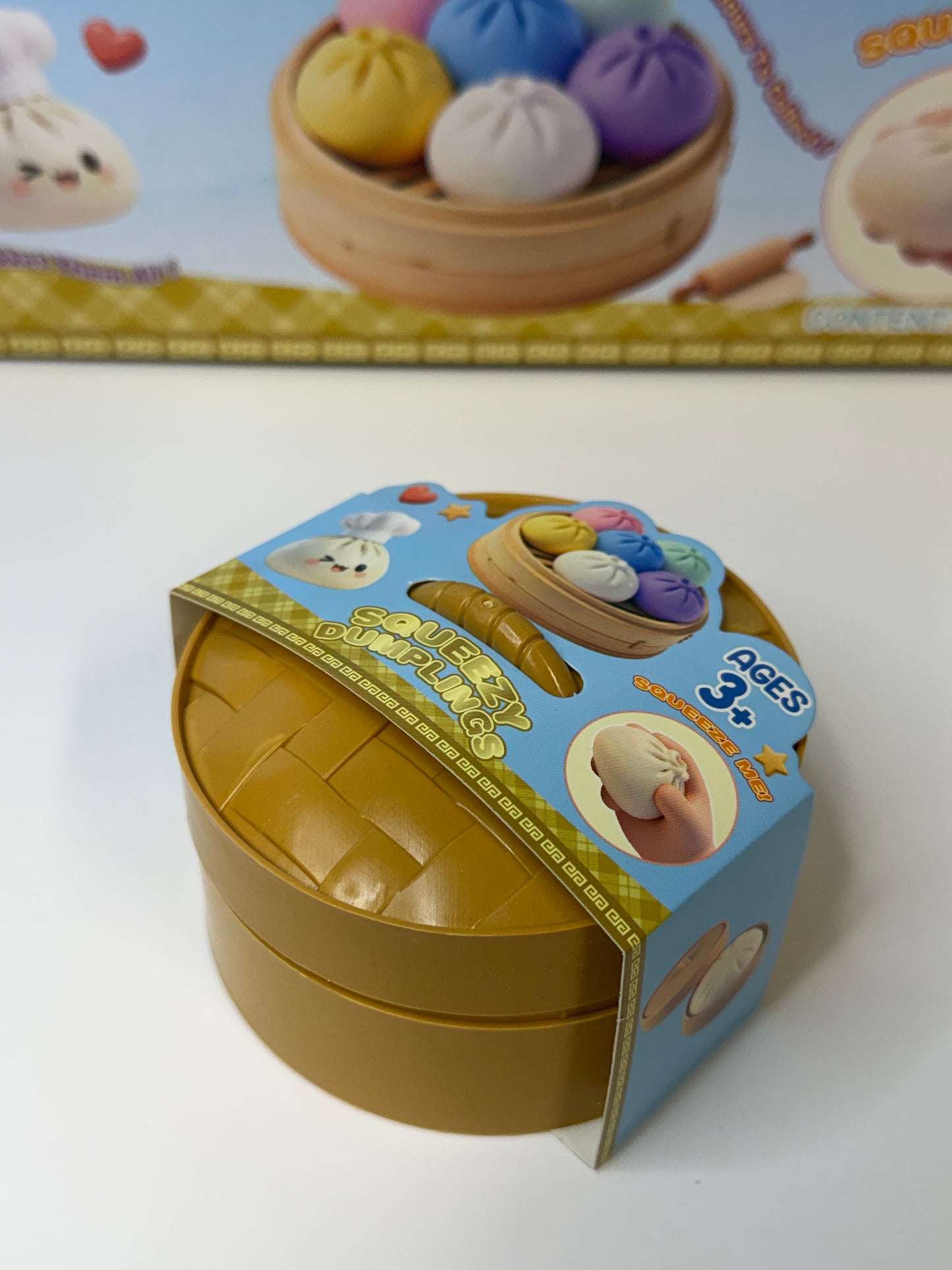Dumpling Squishy Mystery Blindbox Second Edition Medium Size