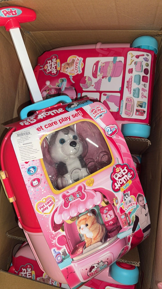 Dog Luggage Girl Toy