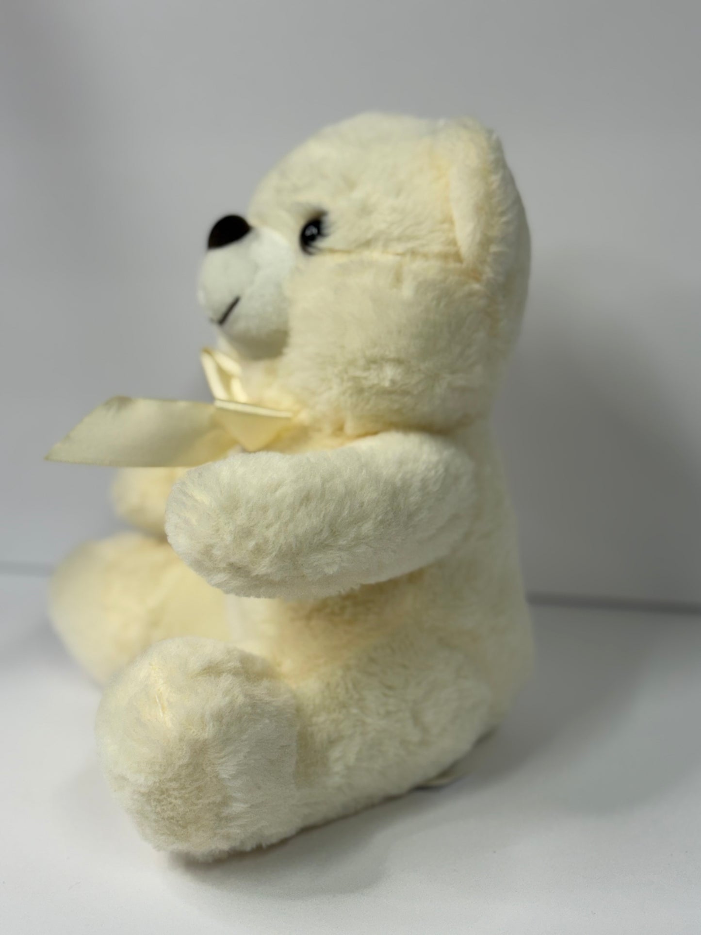 Cream 9” Medium Plush Teddy Bear