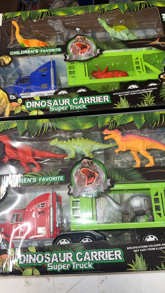 Truck with Dinosaurs Boy Toy