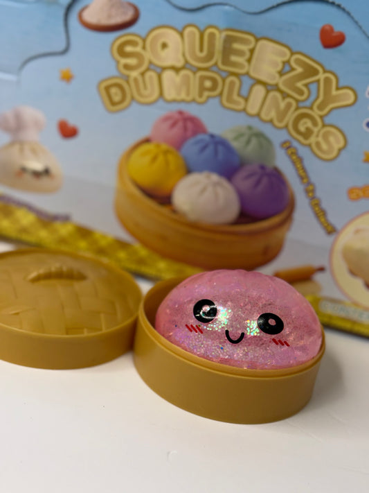 Specific Pink Glitter Dumpling