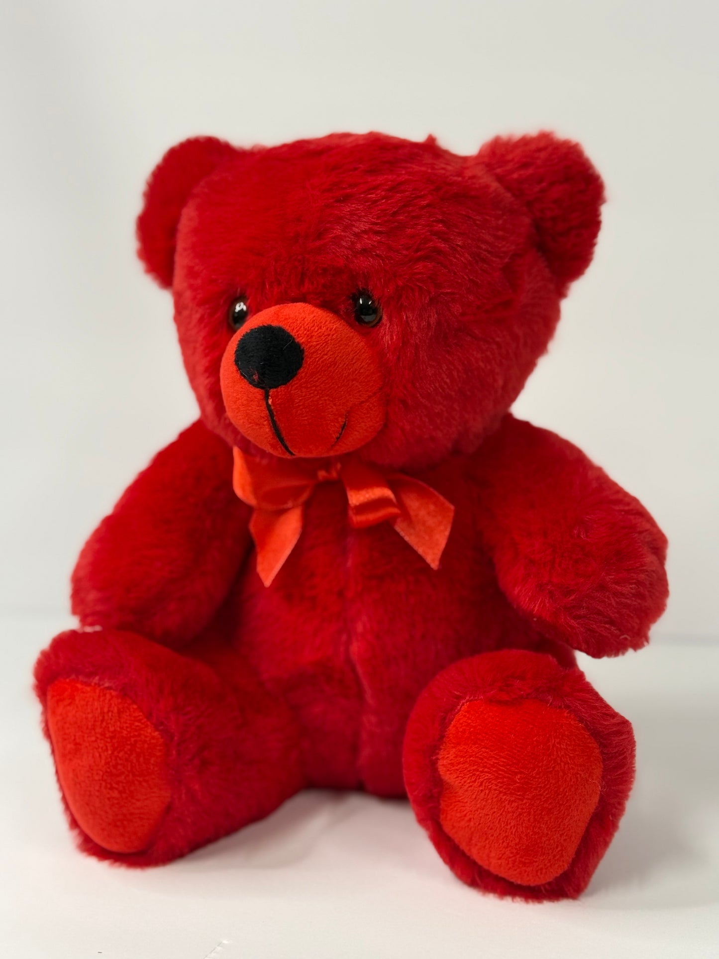 Red 9” Medium Plush Teddy Bear