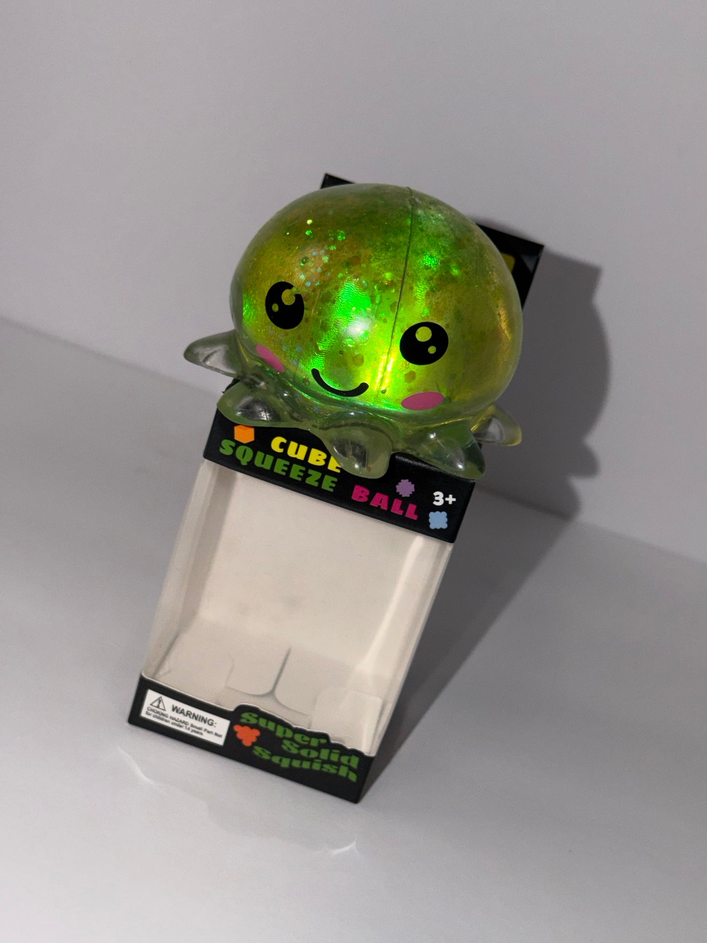 Green Jellyfish Stretchy Stress Ball