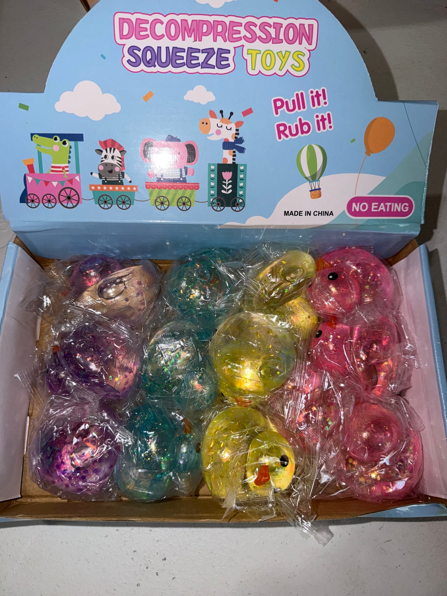 Rubber Duck Squishy Sugar Maltose Texture (1pc)
