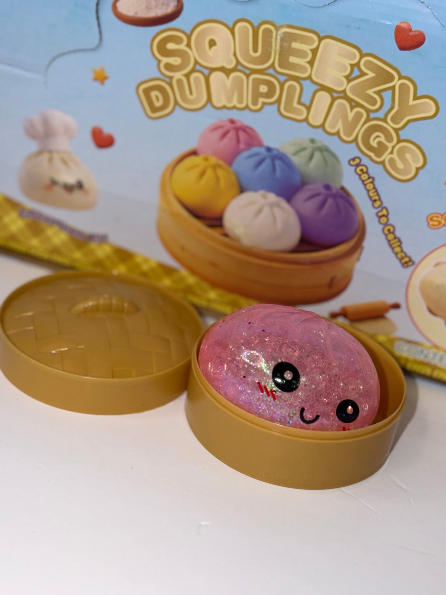 Specific Pink Glitter Dumpling
