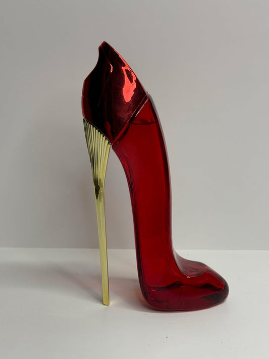 Princess Red High Heel Glass Perfume 1 PC