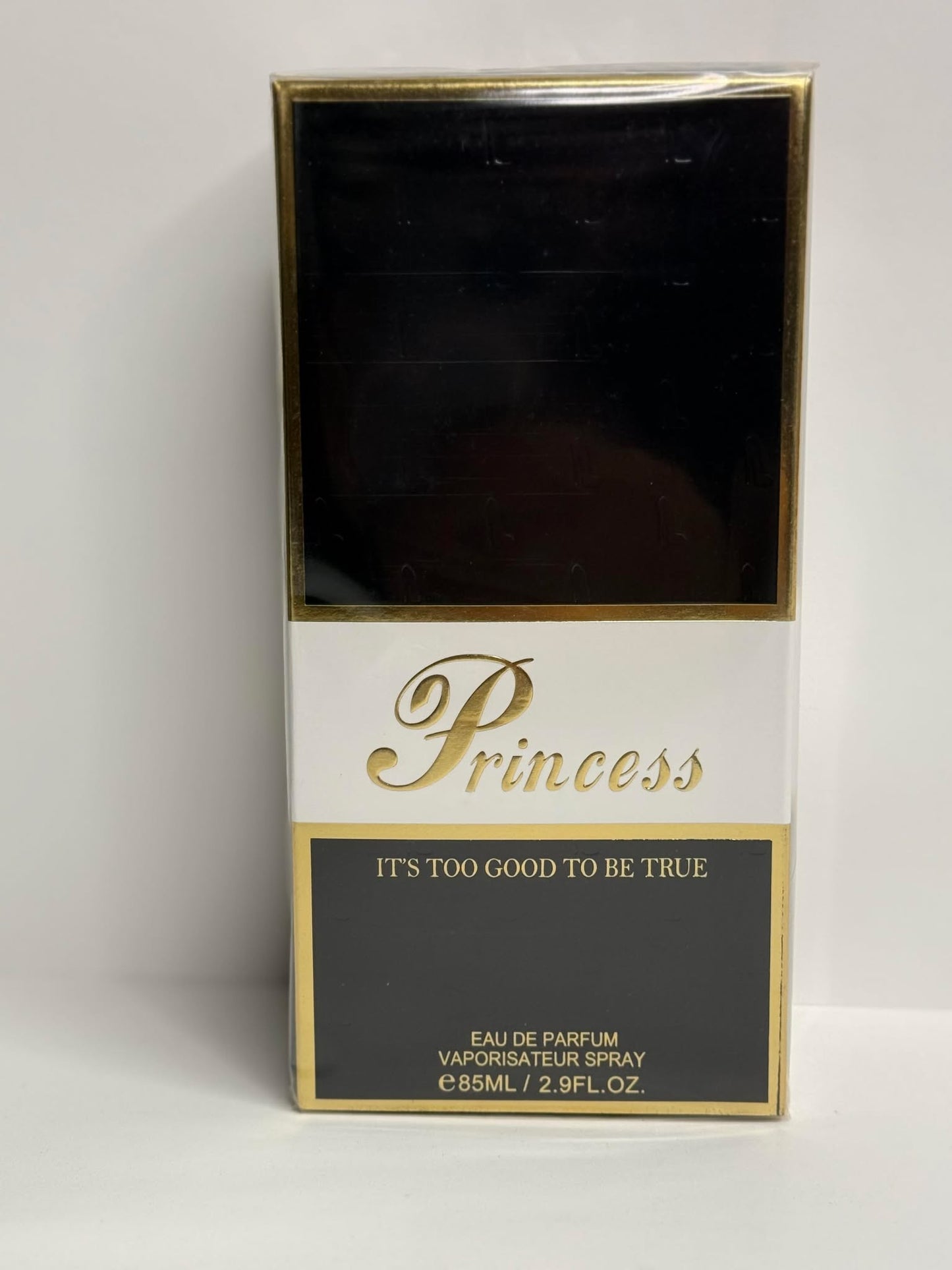 Princess Blue High Heel Glass Perfume