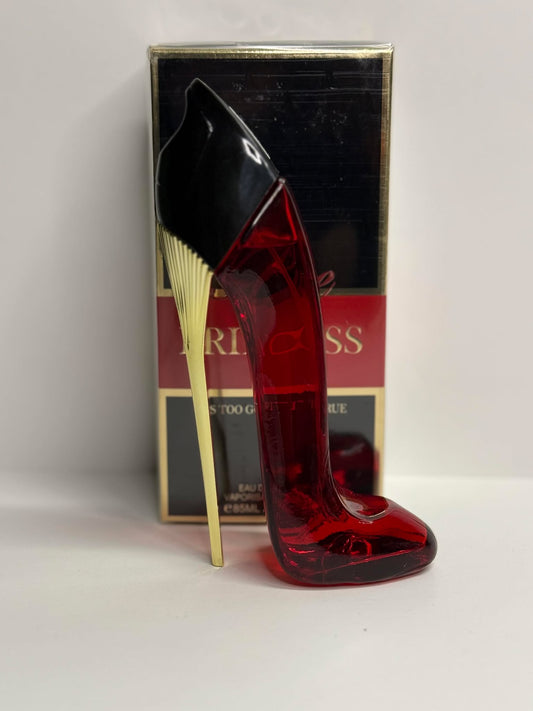 Princess Pure High Heel Glass Perfume