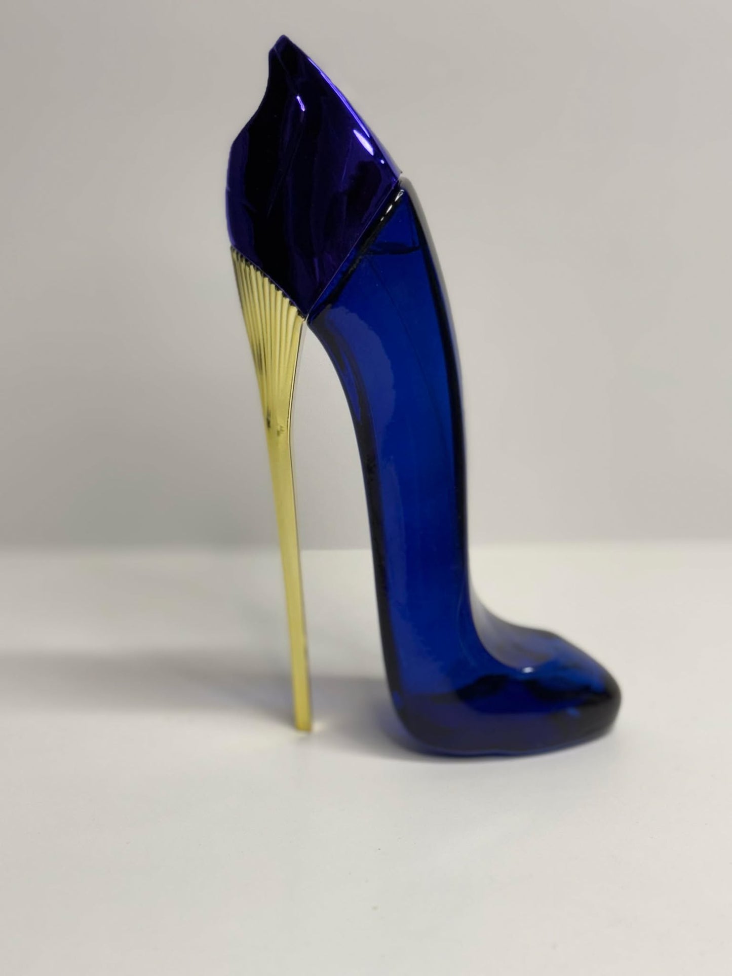 Princess Blue High Heel Glass Perfume