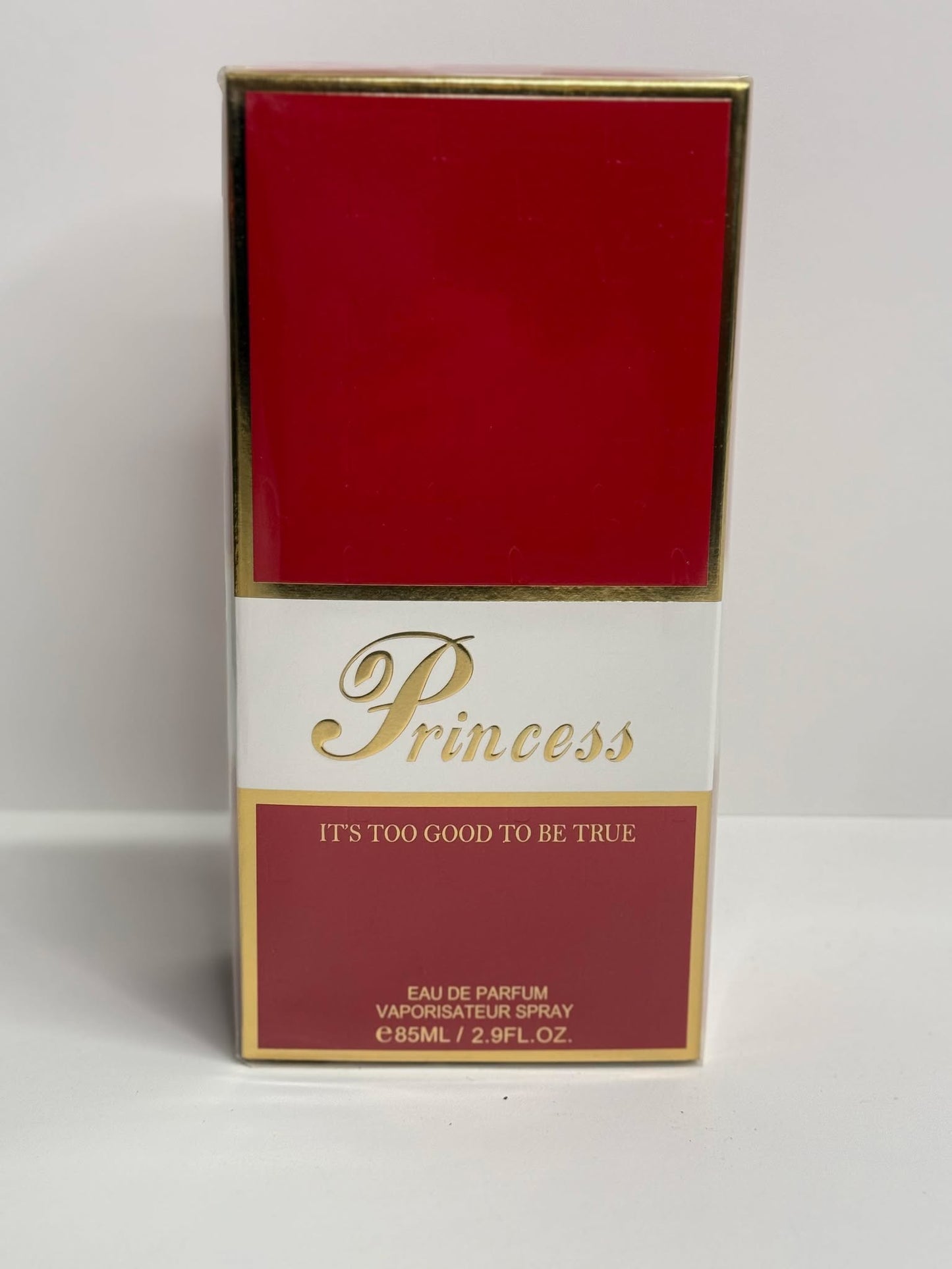 Princess Red High Heel Glass Perfume 1 PC