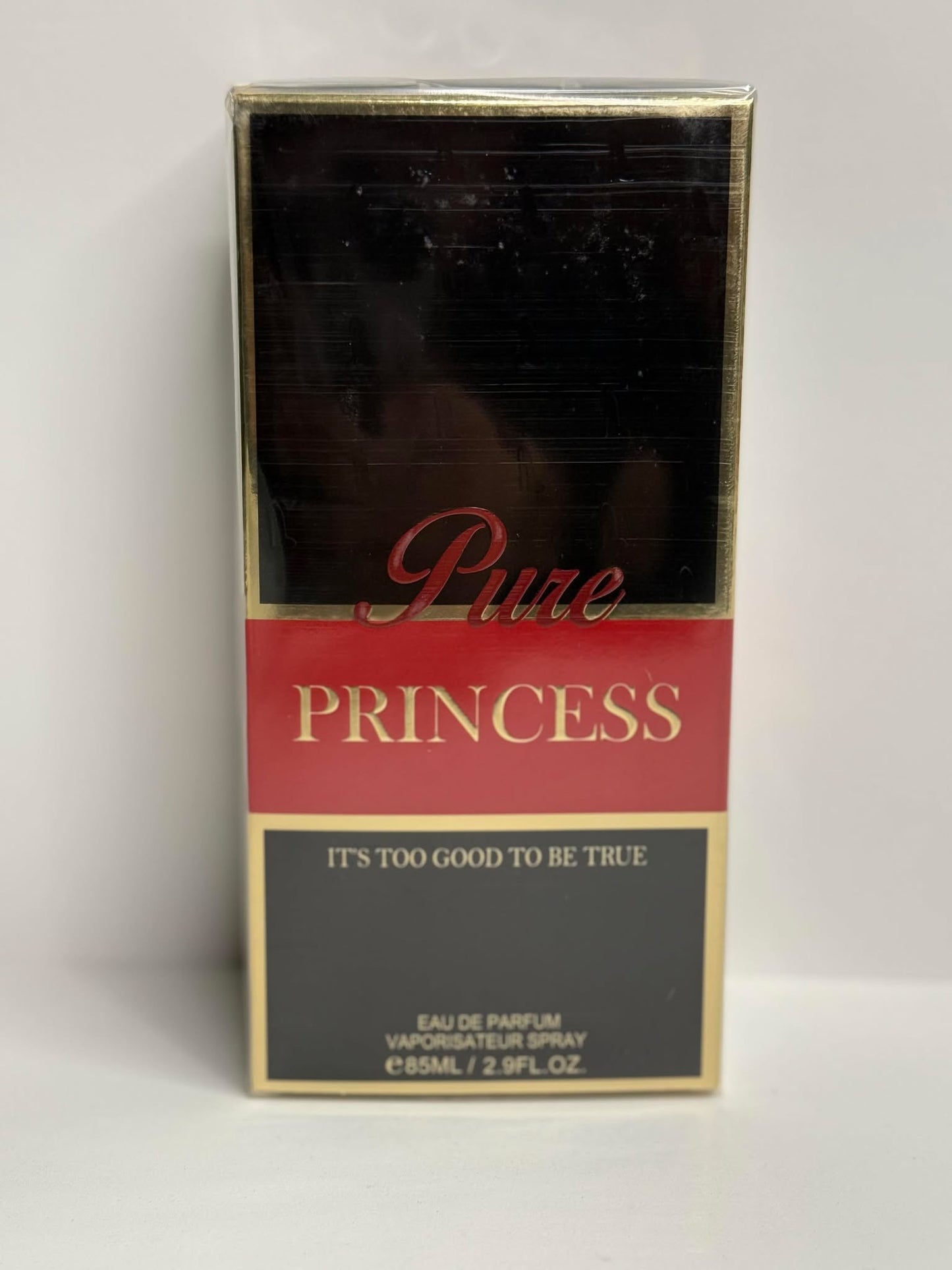 Princess Pure High Heel Glass Perfume
