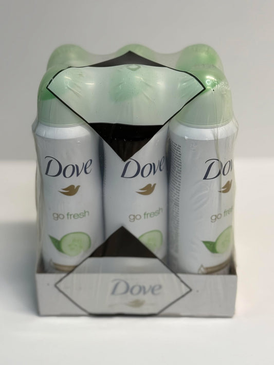 6 Pack Dove Cucumber & Green Tea Deodorant