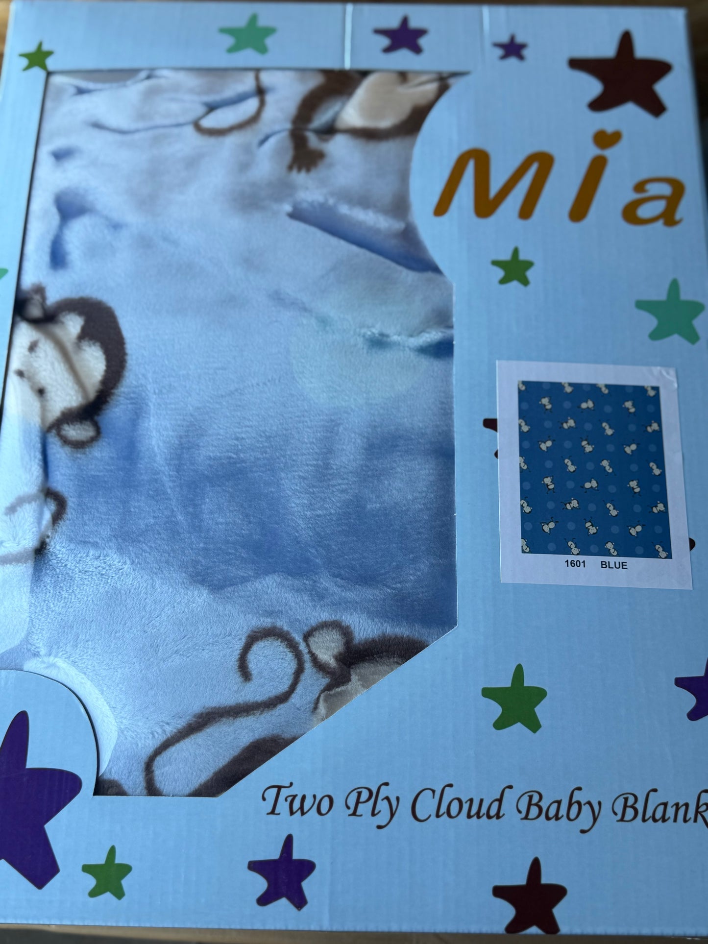 Monkeys Boy Baby Blanket Item #1601