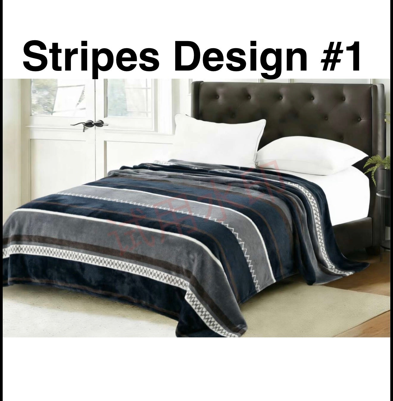 King Size Throw Flannel Blanket – Assorted Designs (1 Pc)