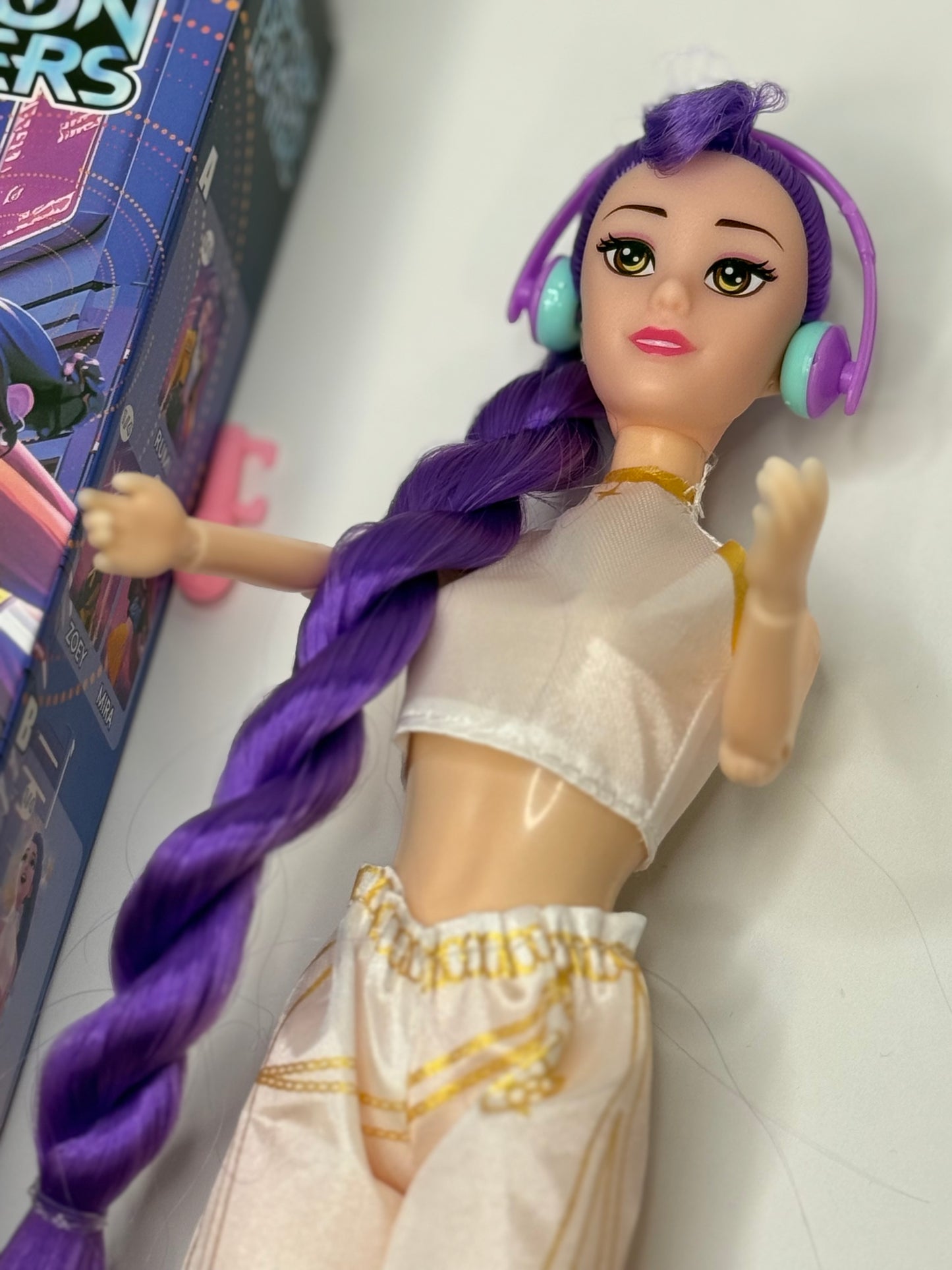 Purple Hair Doll