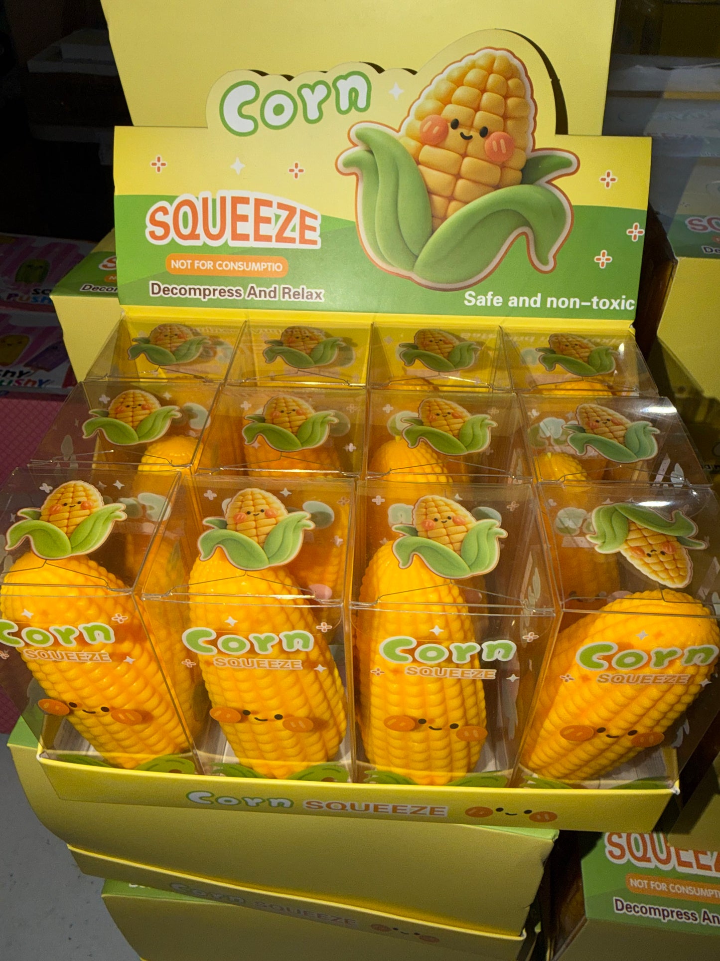 Corn Crunchy Texture Squishy