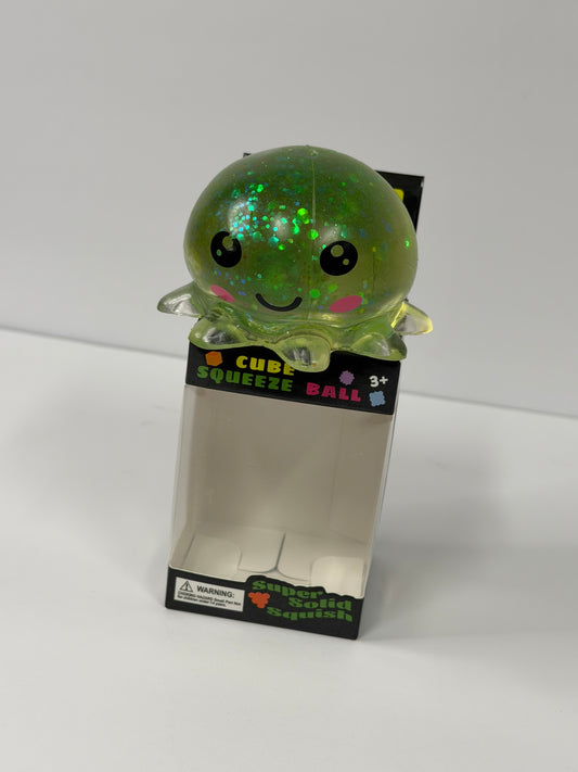 Green Jellyfish Stretchy Stress Ball