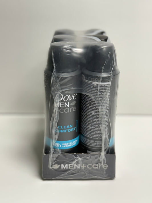 6 Pack Dove Deodorant Clean Comfort