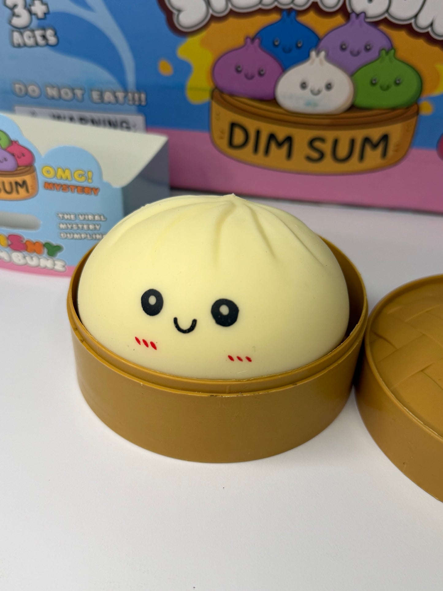 Specific Medium White Dumpling Squishy