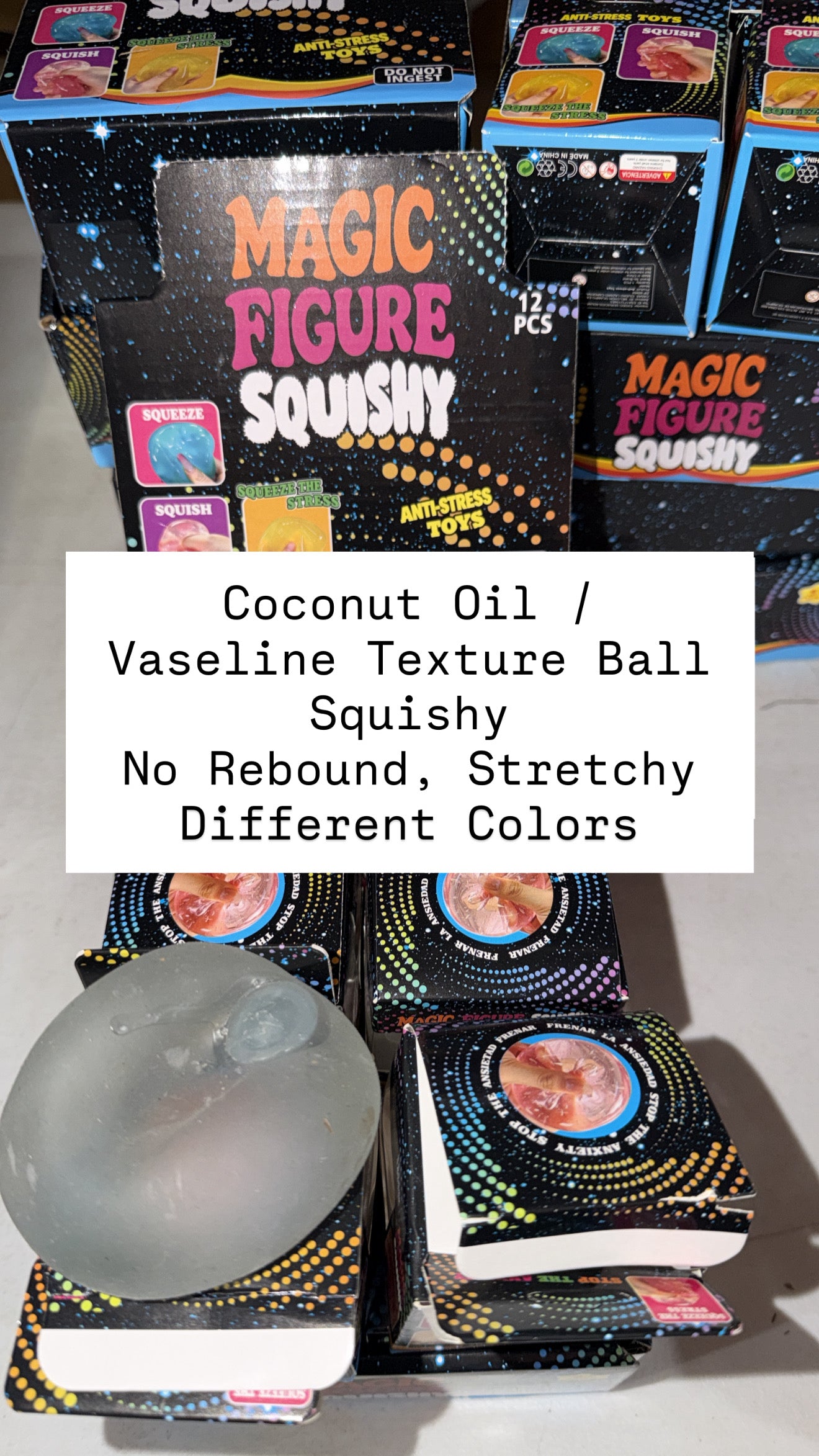 Ball Coconut Oil / Vaseline Texture