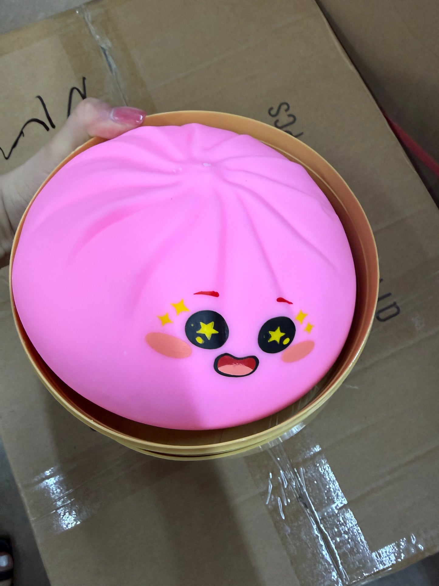 XXL Dumpling Squishy Life Size Foam Texture