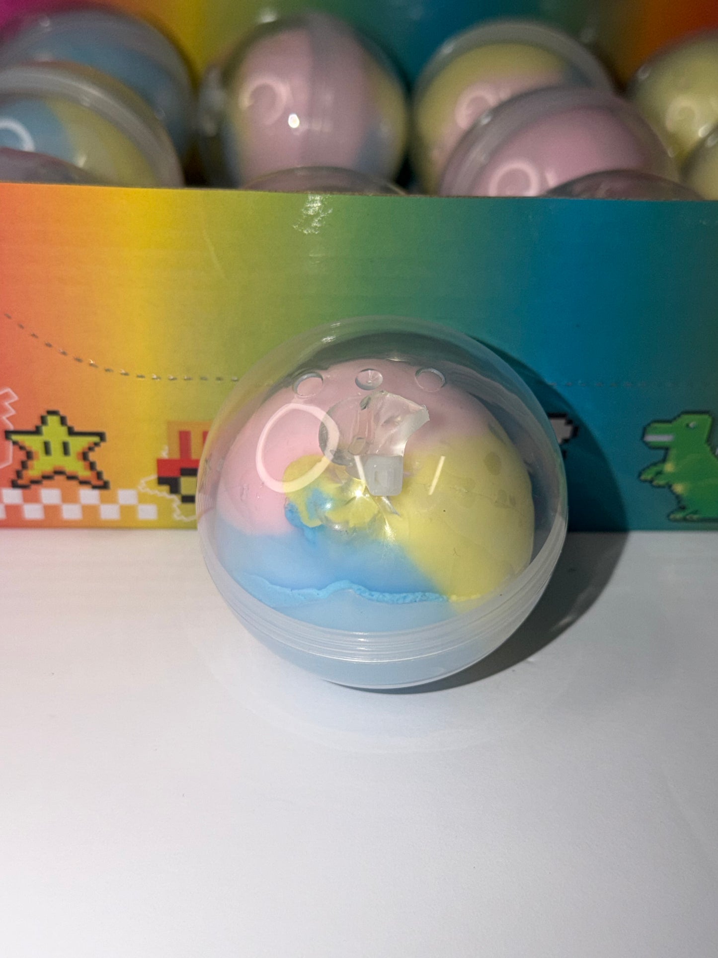 Wax Cracking Squishy NEW Trending Item Cotton Candy Colors