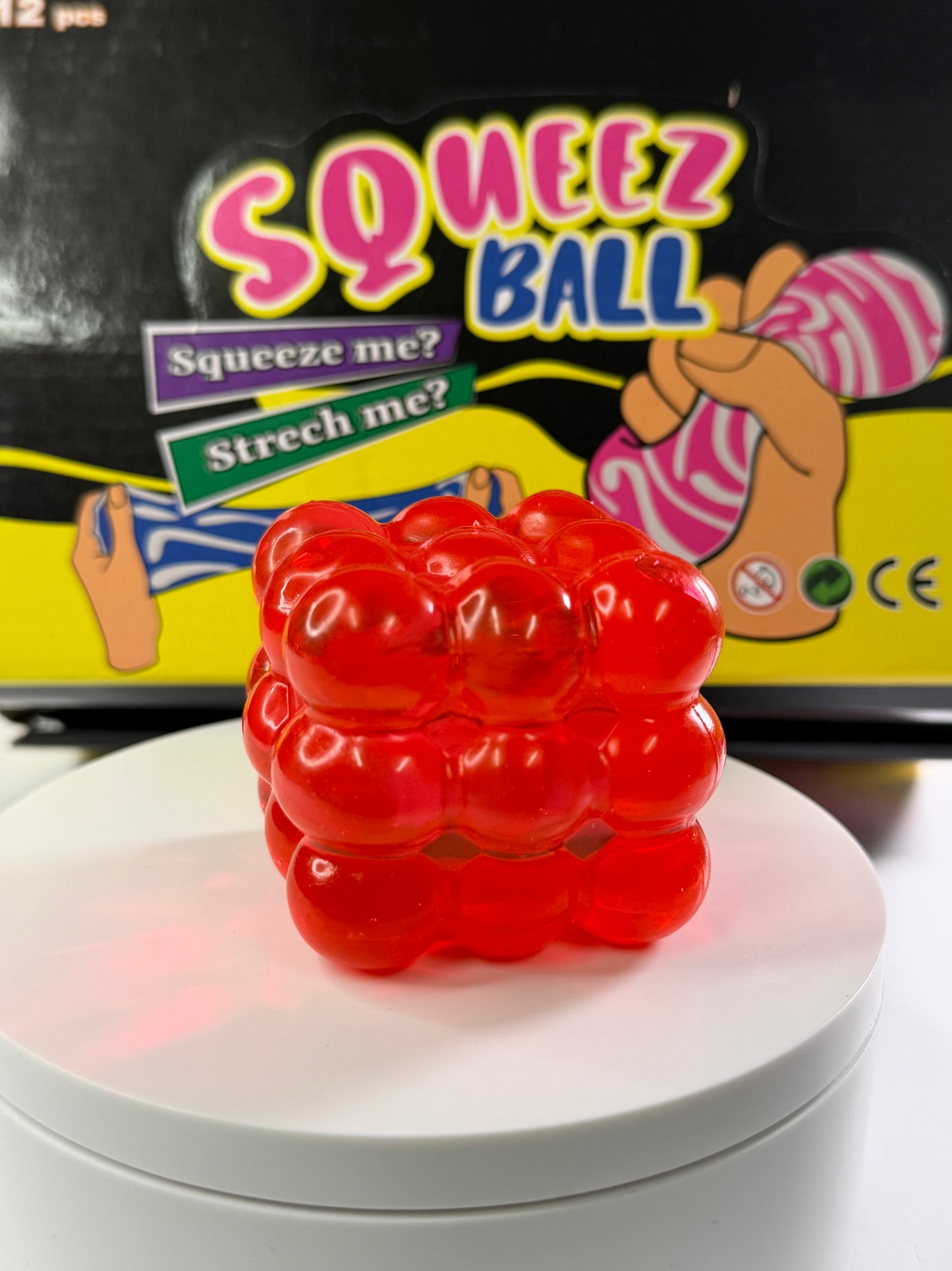 Bubble Cube (Gel Stretchy Texture)