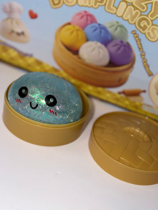 Specific Blue Glitter Dumpling