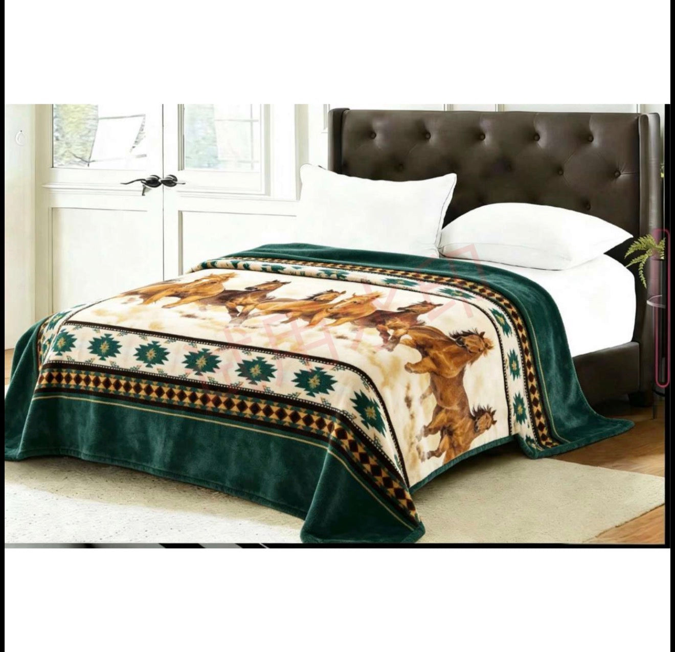 King Size Throw Flannel Blanket – Assorted Designs (1 Pc)